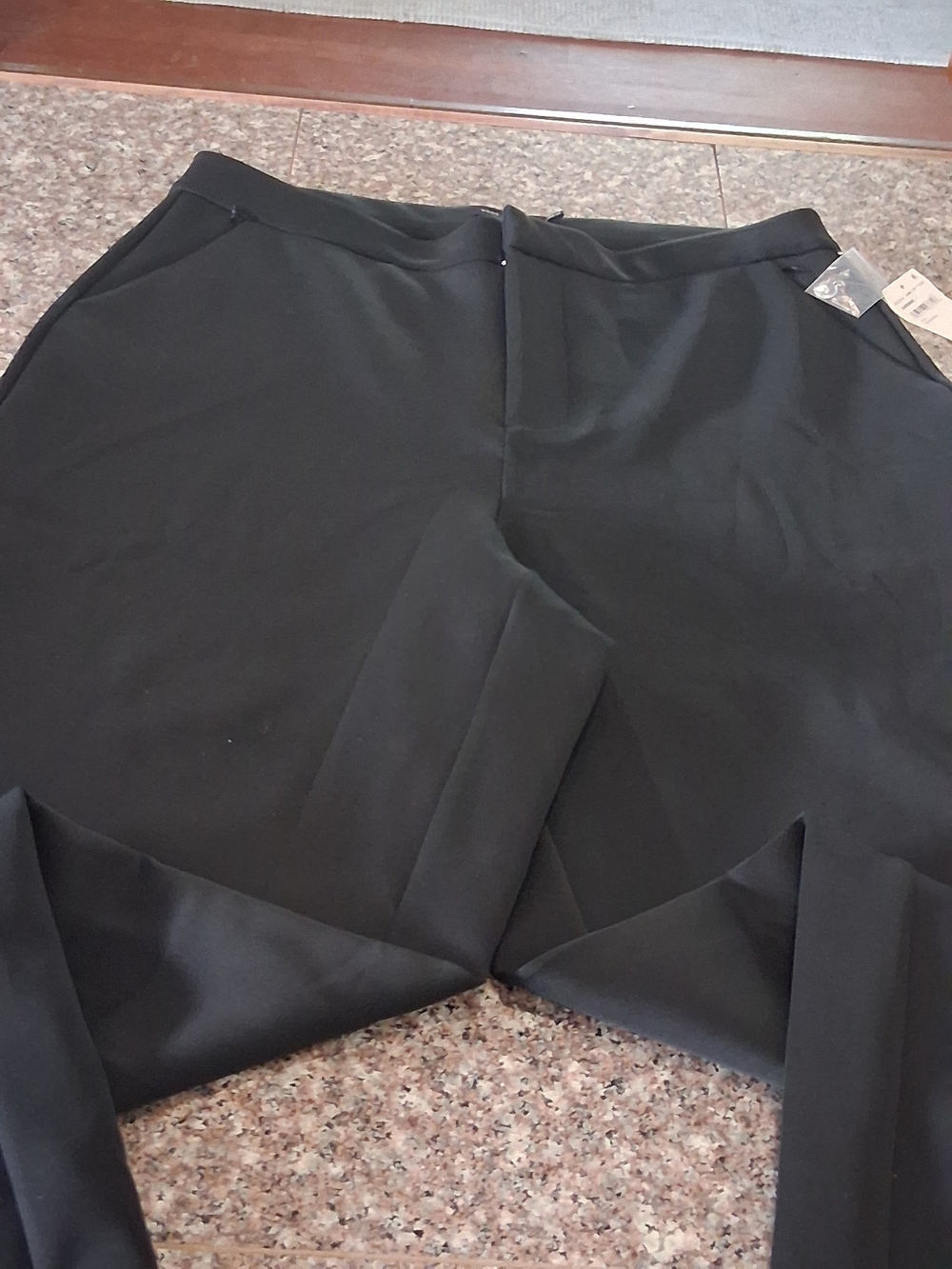 Good American Black Women's Tailored Trousers